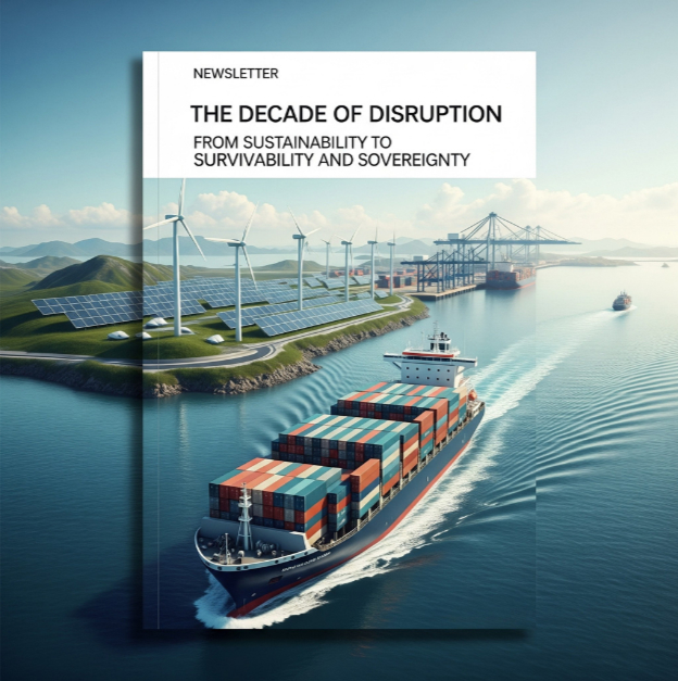 Global Sustainability Agenda #65: The Decade of Disruption: From Sustainability to Survivability and Sovereignty